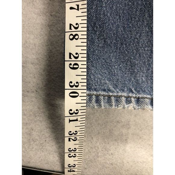 Carhartt Relaxed Fit Straight Leg Denim Blue Jeans Mens Size 40x32 C433 - Picture 8 of 9